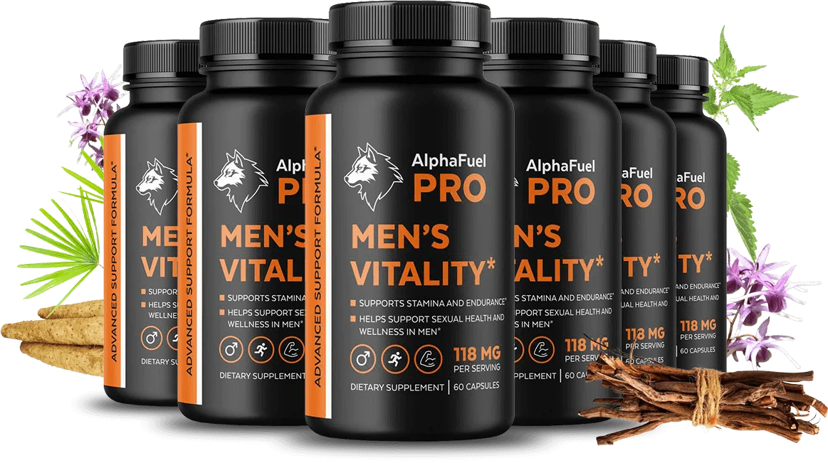 AlphaFuel Pro Supplement Bottle